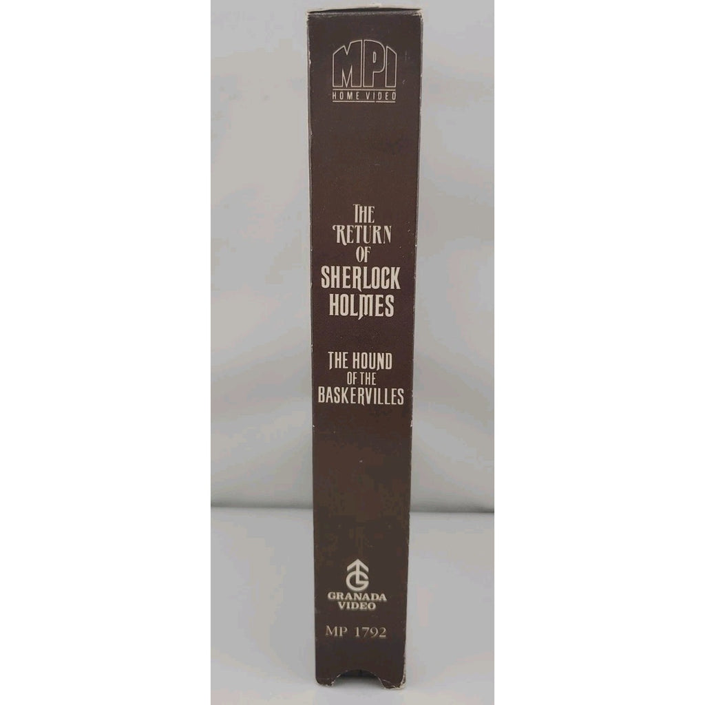 The Return of Sherlock Holmes - The Hound of the Baskervilles (VHS, 1989)