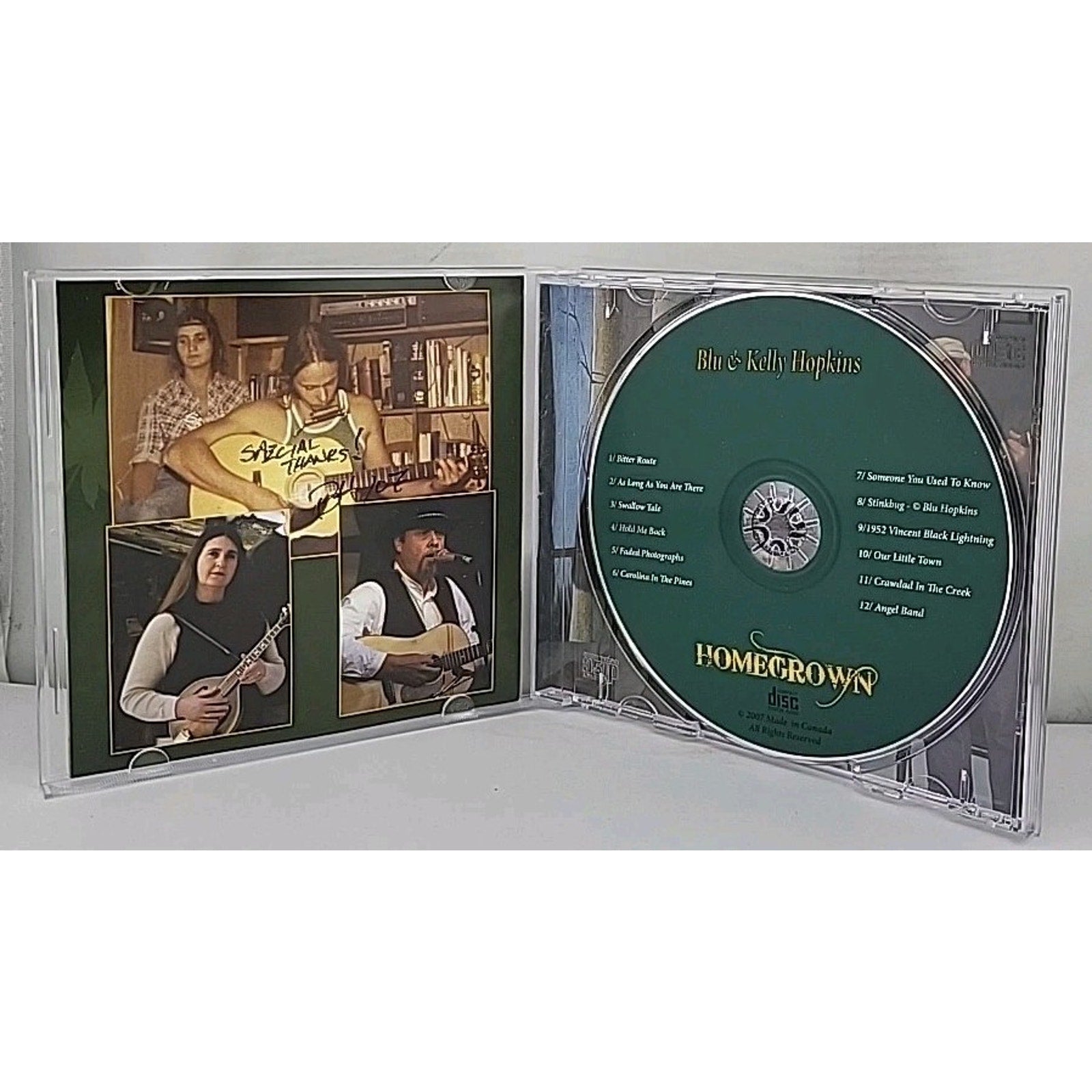 Home Grown by Blu Hopkins (CD, 2008) *Signed*