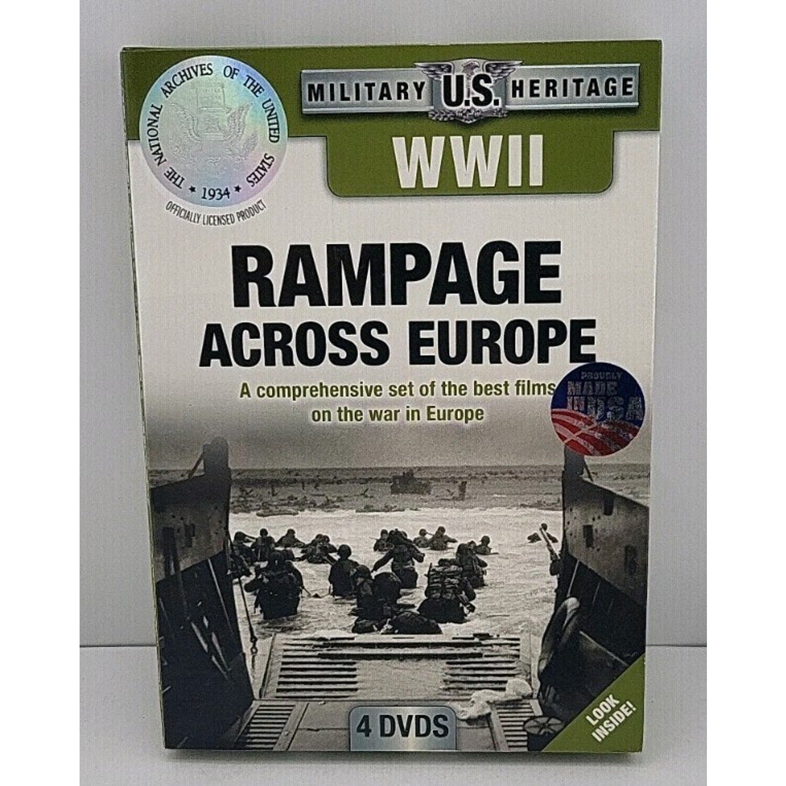 WWII: Rampage Across Europe (DVD, 2012)