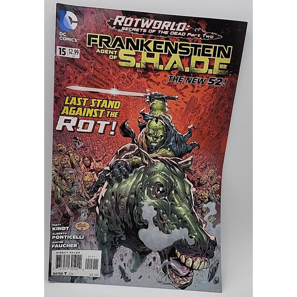 Frankenstein Agent of S.H.A.D.E. #15 (2013) DC Comics Comicbook