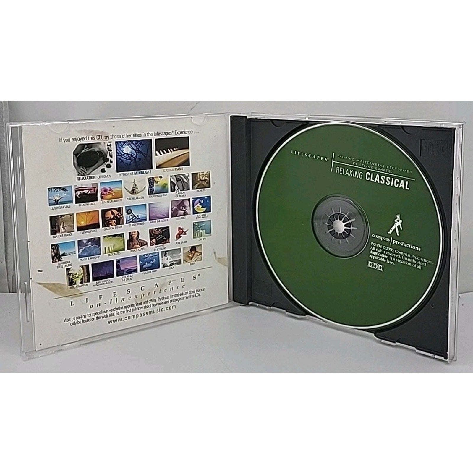 Lifescapes: Relaxing Classical by Various Artists (CD, 2005)