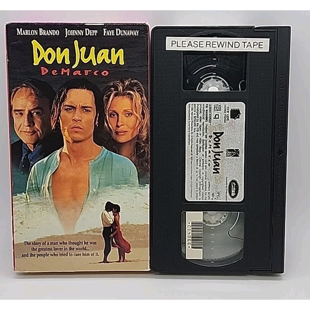 Don Juan Demarco (VHS, 1995)