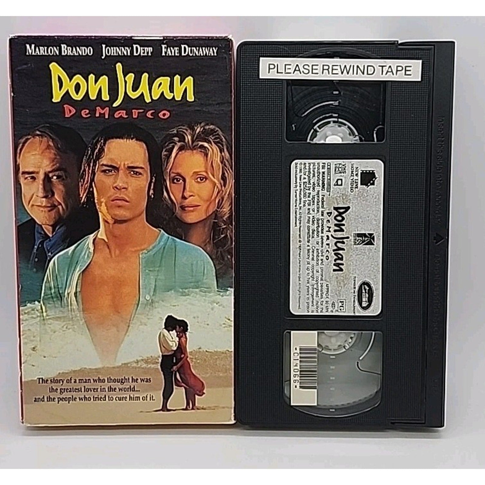 Don Juan Demarco (VHS, 1995)
