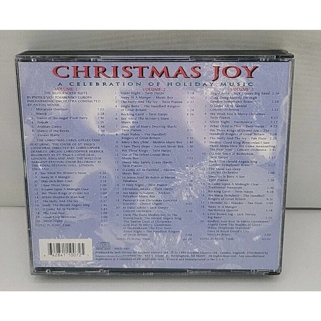 Christmas Joy: A Celebration of Holiday Music by Various Artists (CD, Aug-2002,