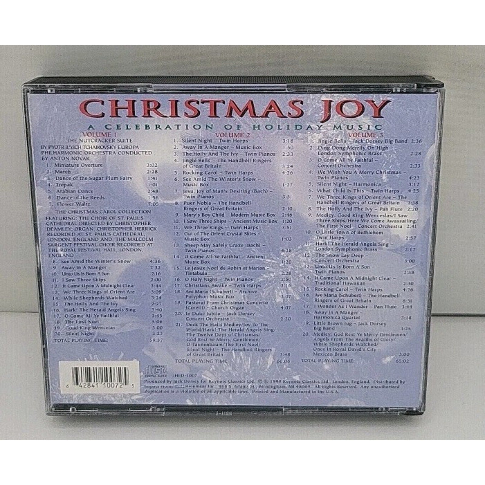 Christmas Joy: A Celebration of Holiday Music by Various Artists (CD, Aug-2002,