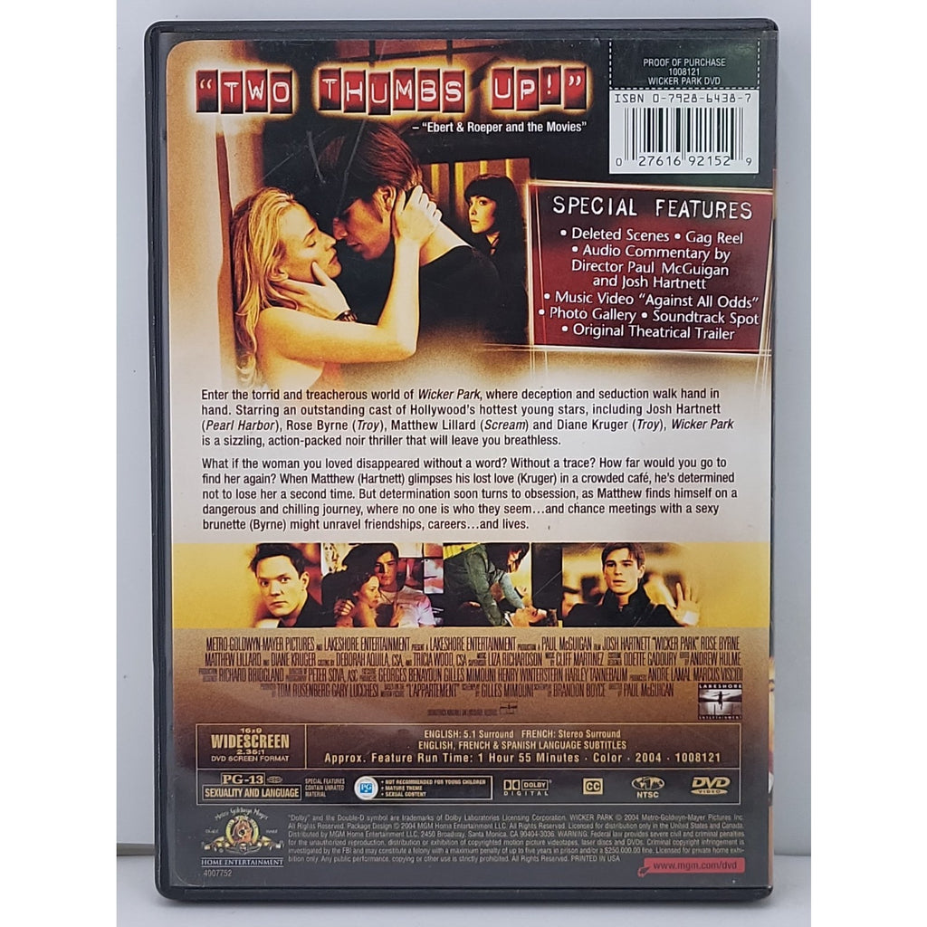 Wicker Park (DVD, 2004)