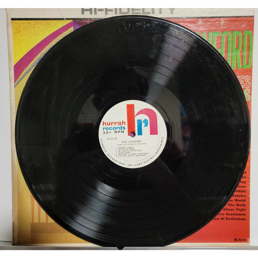 Jesse Crawford – Jesse Crawford Plays Organ And Chimes For Christmas (Vinyl)