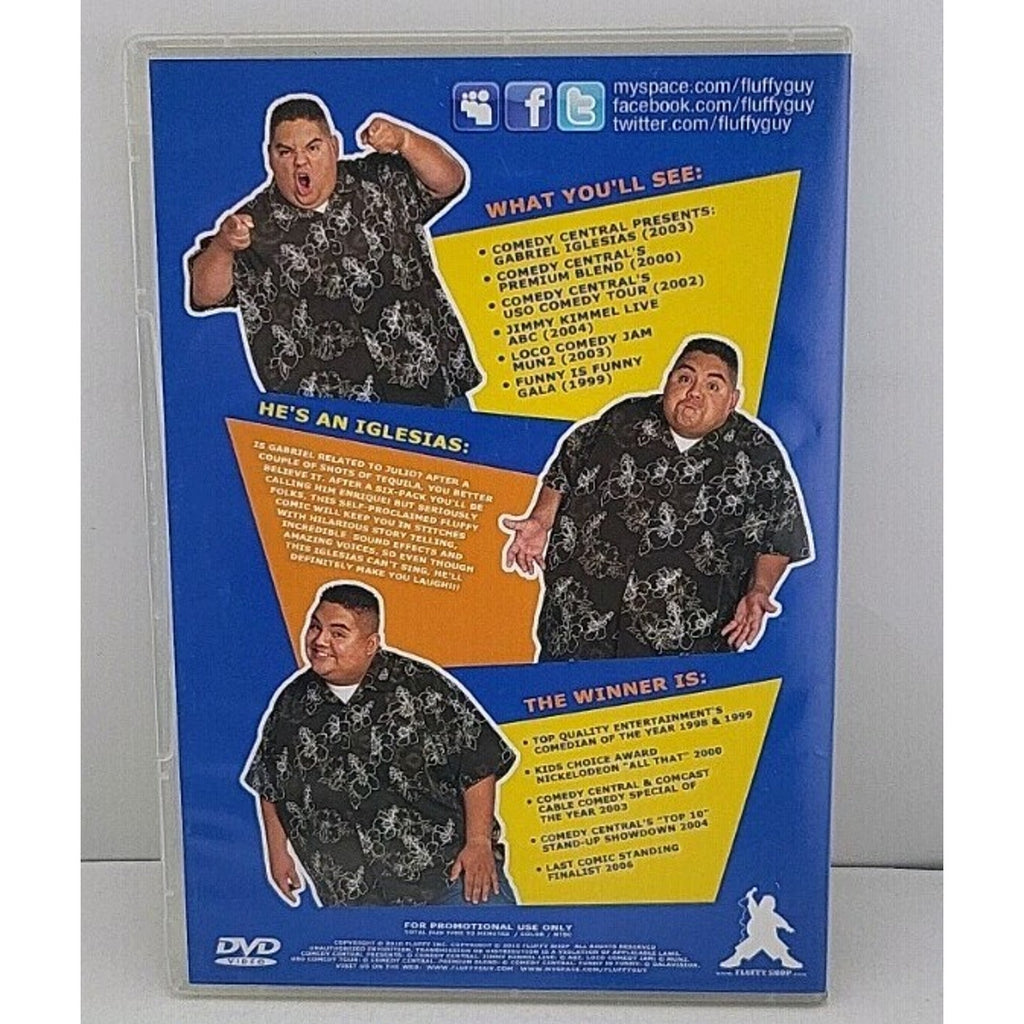 Gabriel Iglesias As Seen On TV Volume 1 DVD