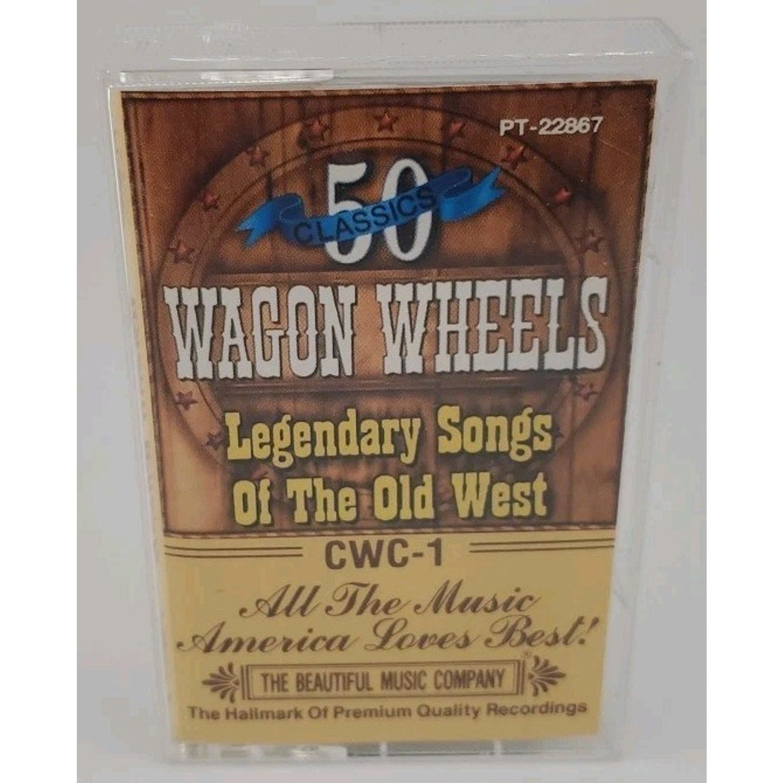 Wagon Wheels - Legendary Songs of the Old West - Cassette #1 - 50 Classics