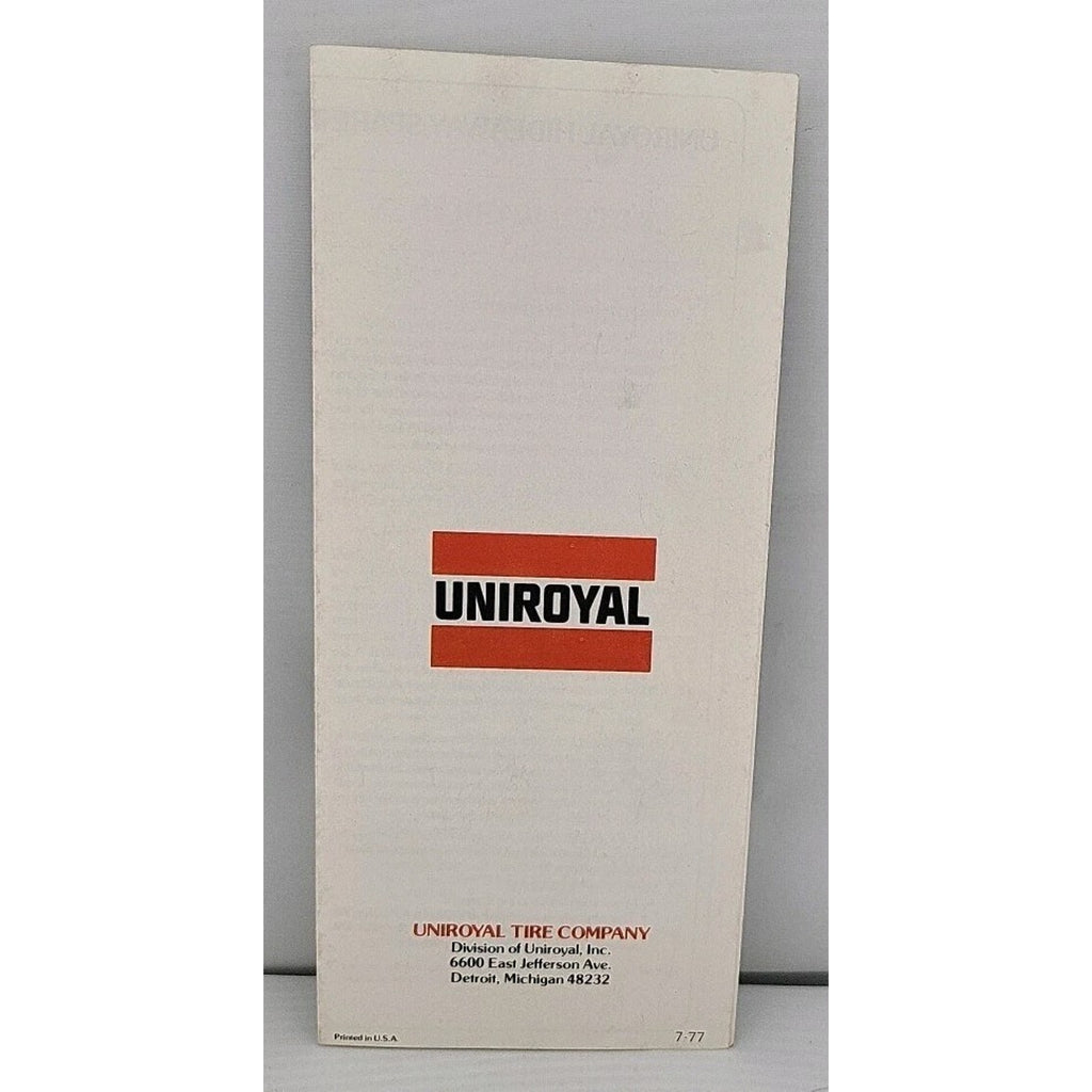 The Uniroyal Hideaway Spare Usage Instructions And Limited Warranty