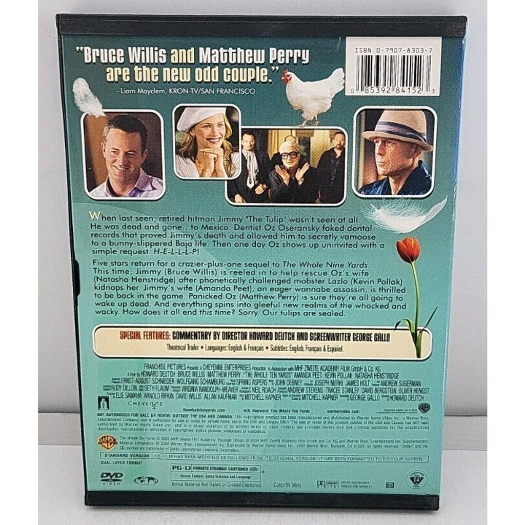 The Whole Ten Yards (DVD, 2004, Full-Screen)