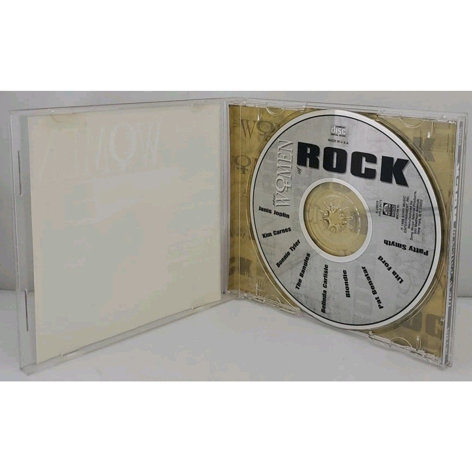 The Women of Rock, Vol. 1 by Various Artists (CD, 1998, Madacy)