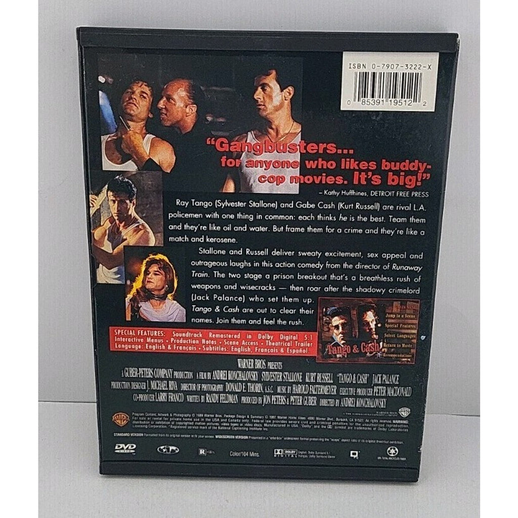 Tango & Cash (DVD, 1989)