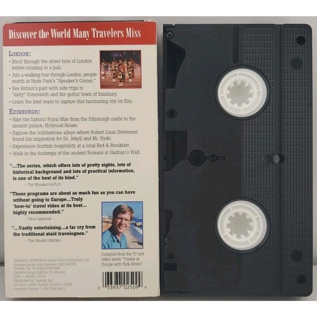 Travel the World: Great Britain - London, Edinburg (VHS, 1998)