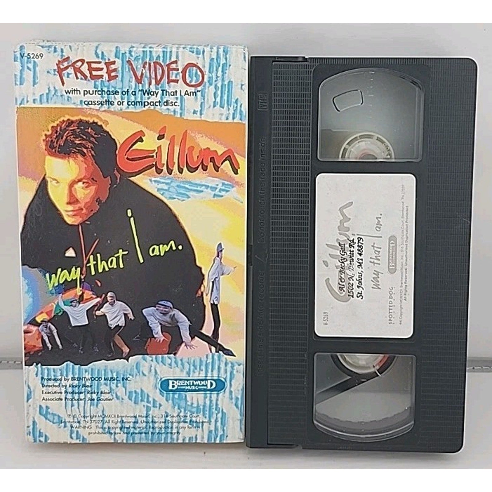 Gillum Way That I Am VHS Tape Promo