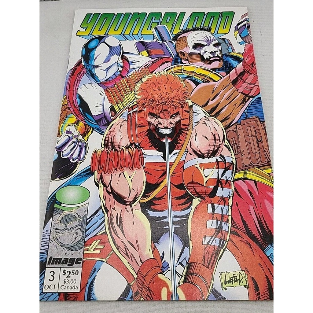 Youngblood Enter Supreme #3 Variant (Image Comics October 1992) Bag / Boarded