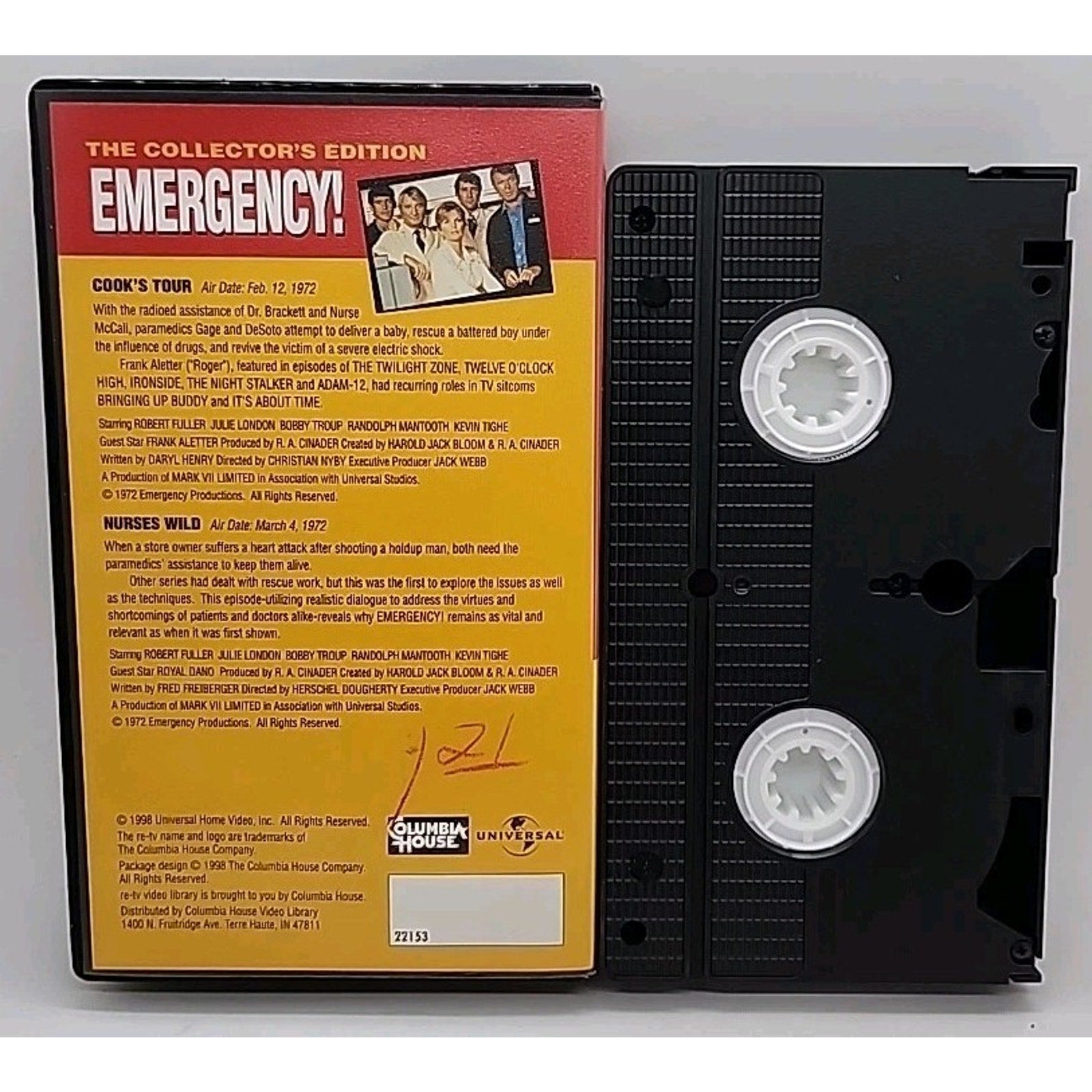 Emergency! (VHS) - Cooks Tour/Nurses Wild