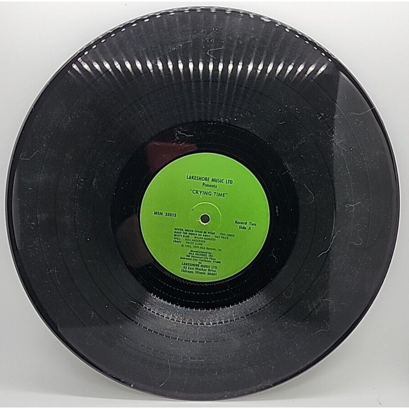 Lakeshore Music Ltd Presents Crying Time Record 2 Only (Record)