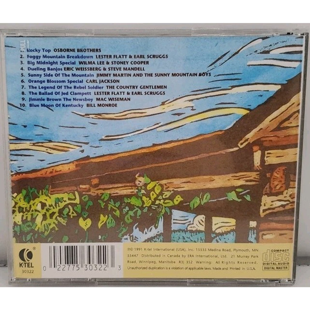The Best of Bluegrass [K-tel] by Various Artists (CD, Nov-1991, K-Tel...