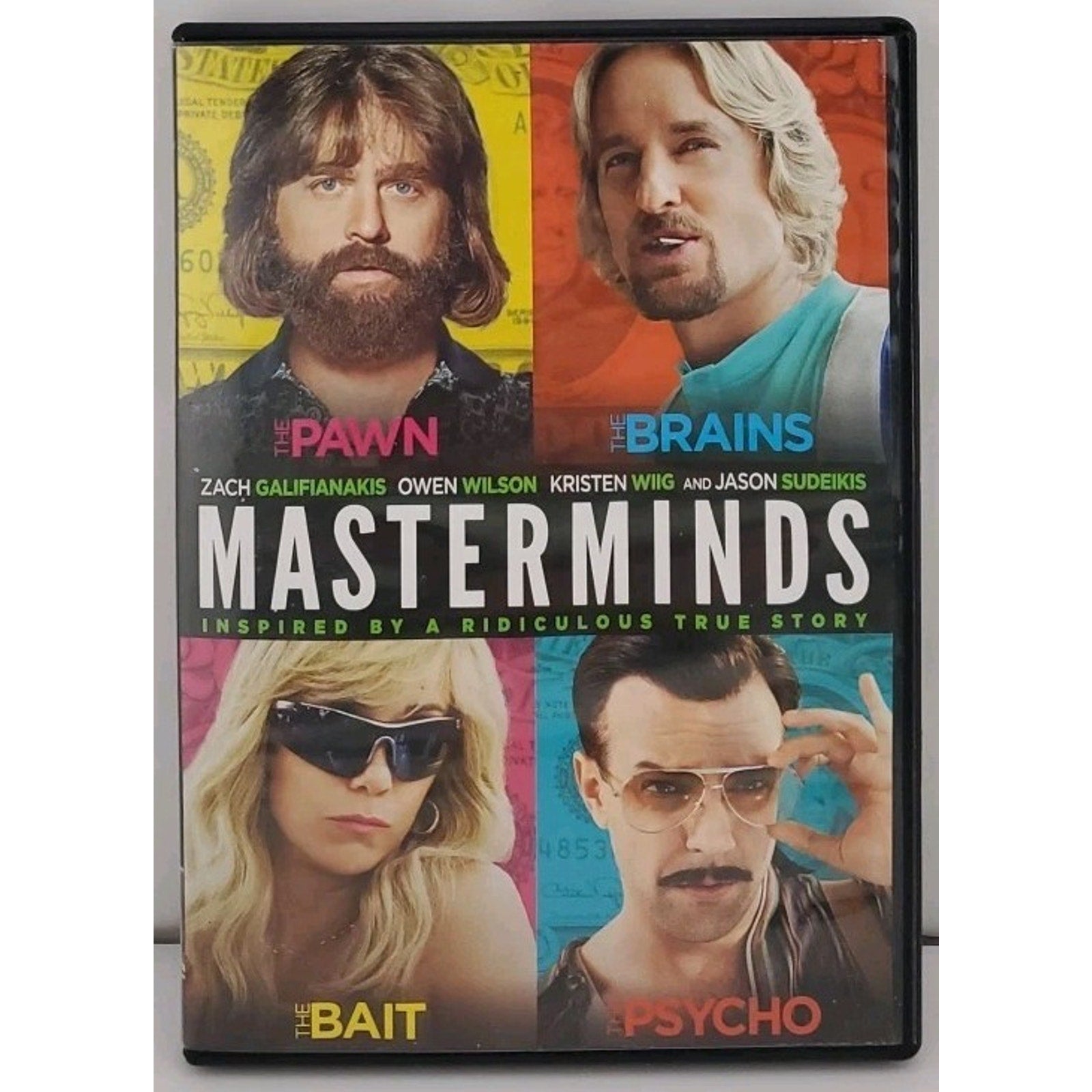 Masterminds (DVD, 2016)
