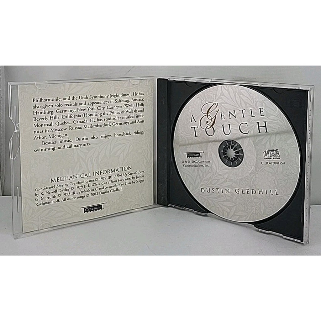 Dustin Gledhill A Gentle Touch CD (Religious)