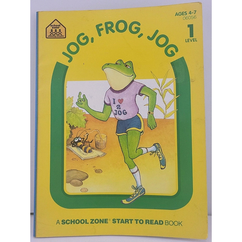 Jog, Frog, Jog Level 1 A School Zone Start To Read Book