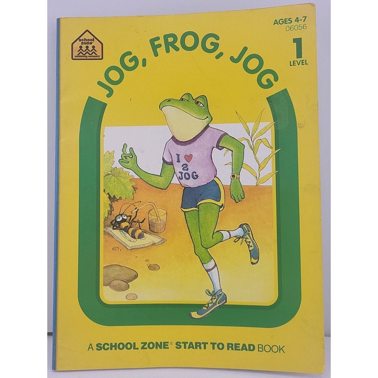 Jog, Frog, Jog Level 1 A School Zone Start To Read Book