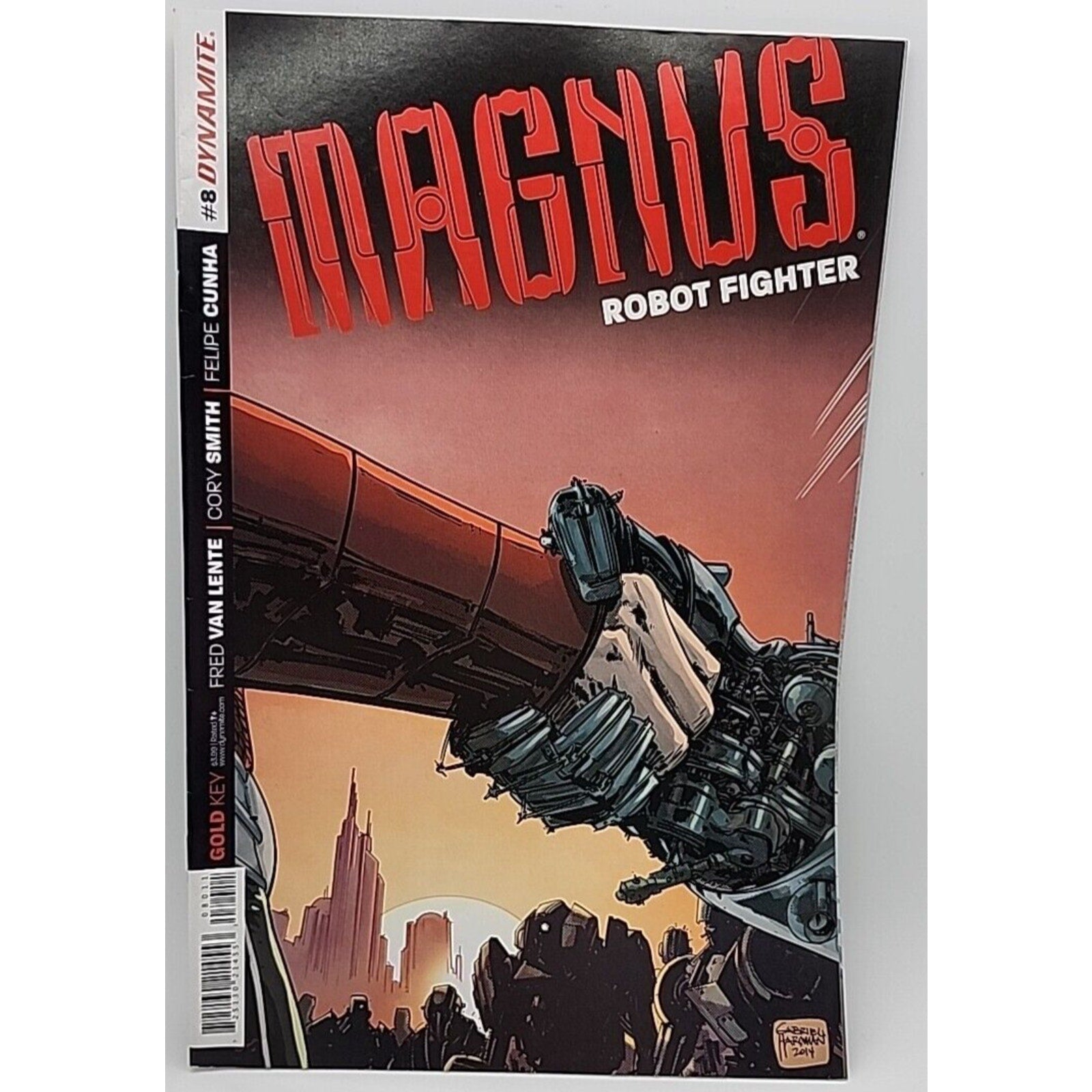Magnus Robot Fighter issue #8 Dynamite Comic, Nov 2014