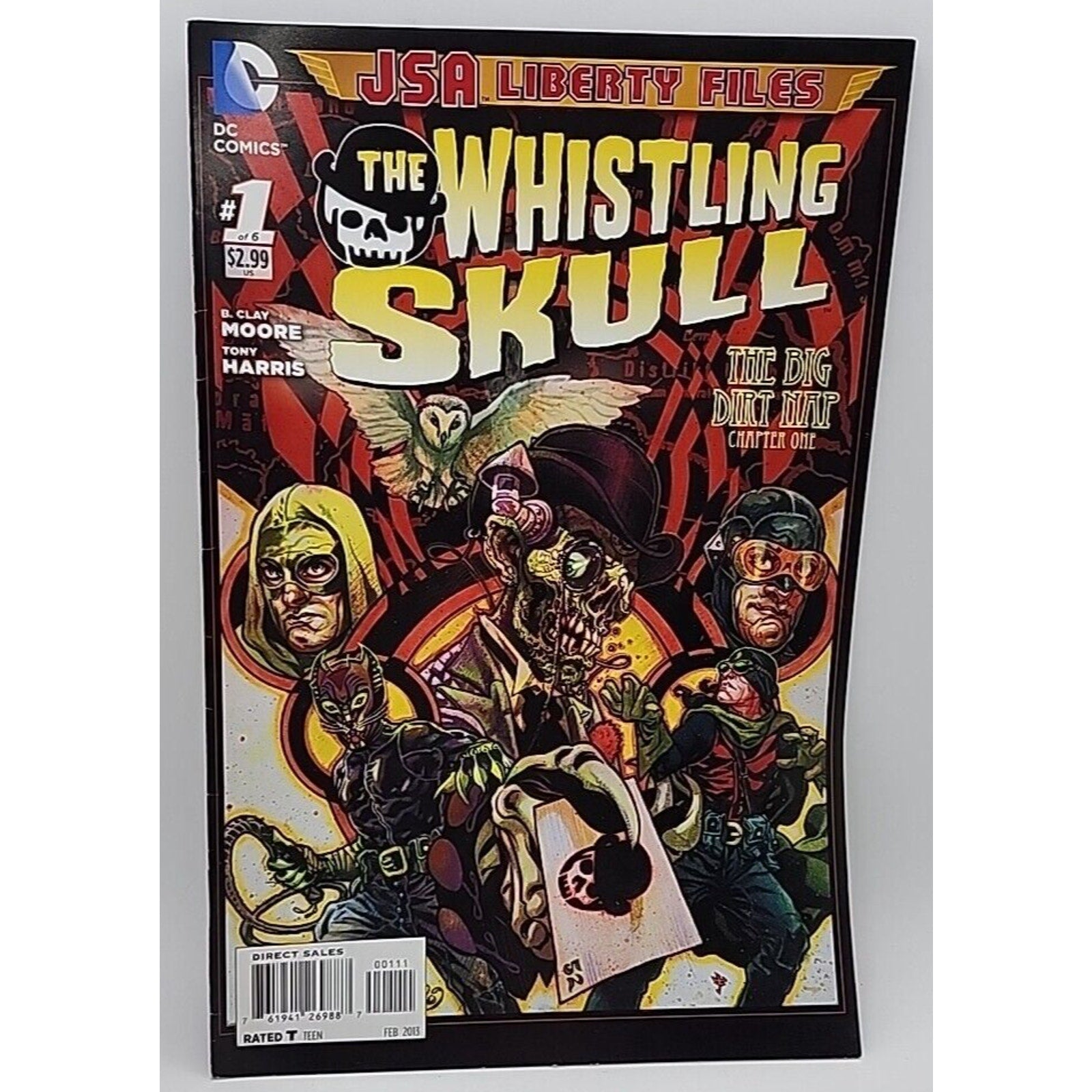 JSA Liberty Files The Whistling Skull # 1 DC COMICS 2013