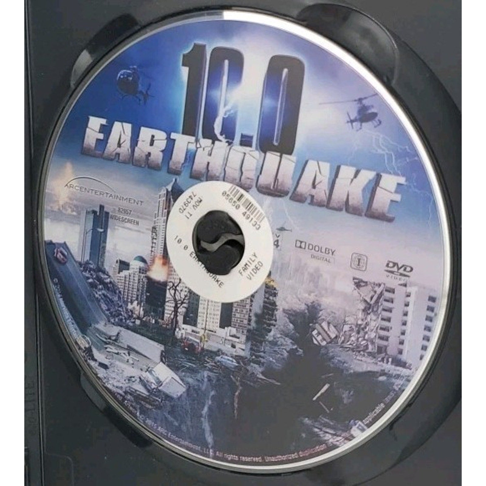 10.0 Earthquake, DVD 2014
