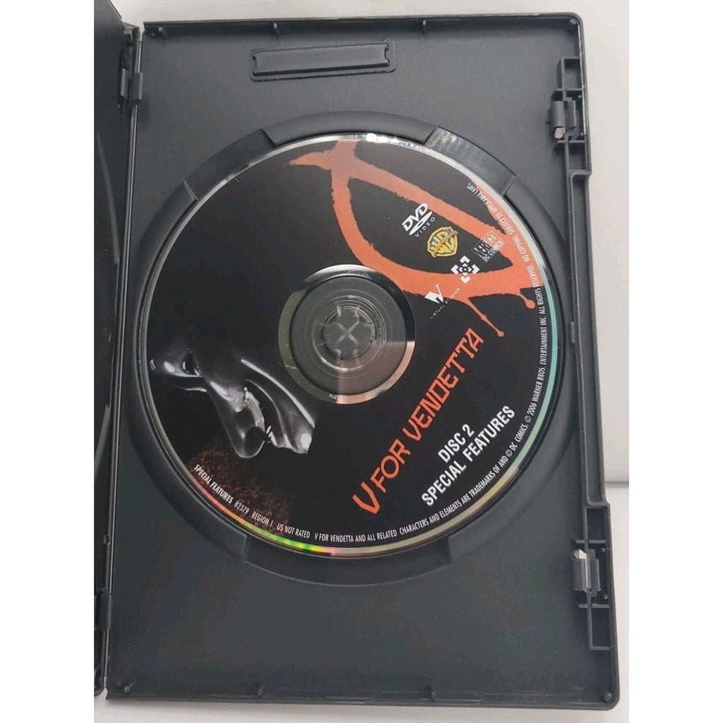 V For Vendetta (DVD, 2006, 2-Disc Set, Special Edition)