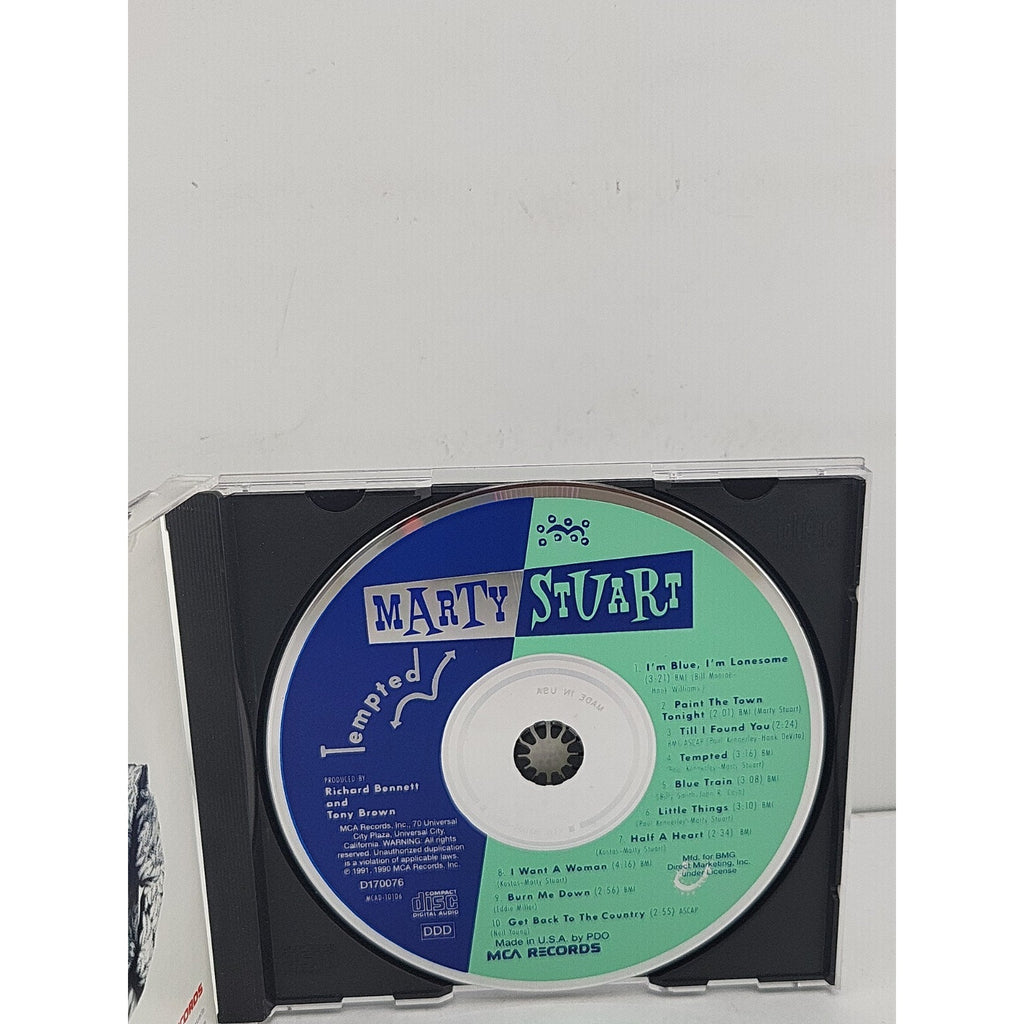 Tempted by Marty Stuart (CD, Jan-1991, MCA)
