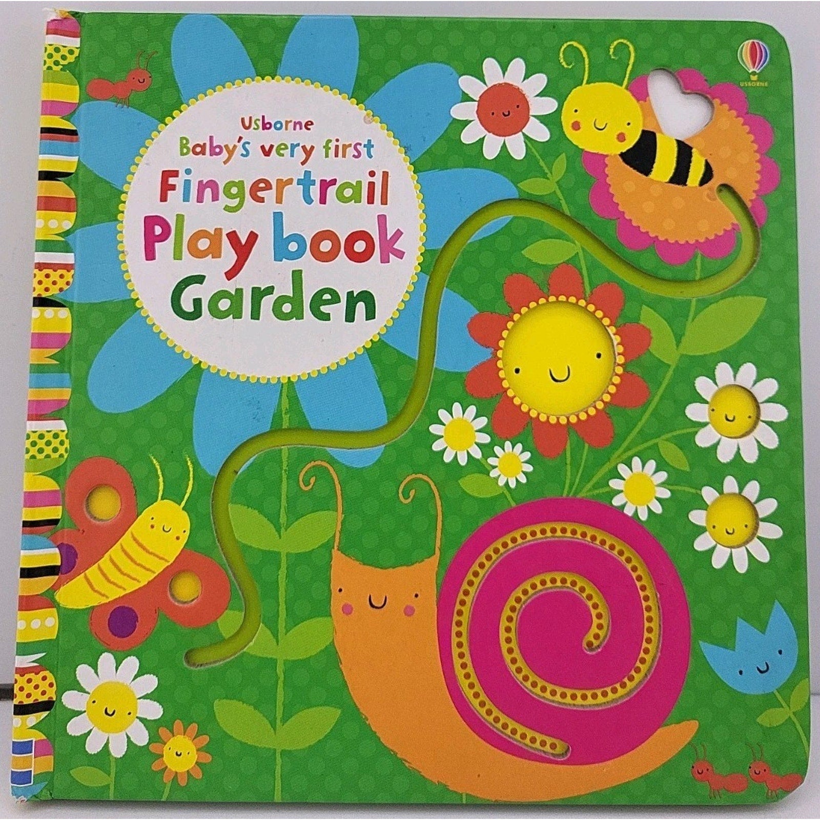 Babys Very First Fingertrail Play Book Garden - Board Book