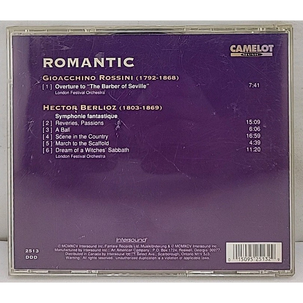 Overture to "The Barber of Seville"; Berlioz: Symphonie Fantastique (CD, Sep-199