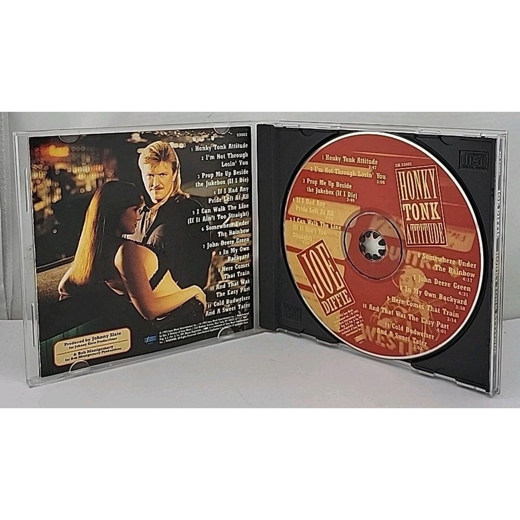 Honky Tonk Attitude by Diffie, Joe (CD, 1993)