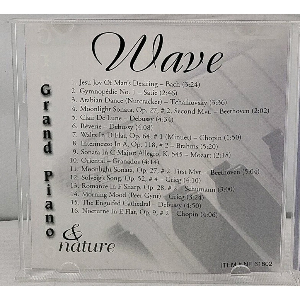 Wave Grand Piano & Nature by Various (CD, 2000)