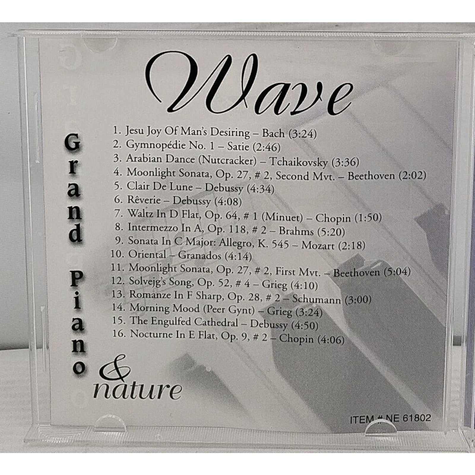 Wave Grand Piano & Nature by Various (CD, 2000)