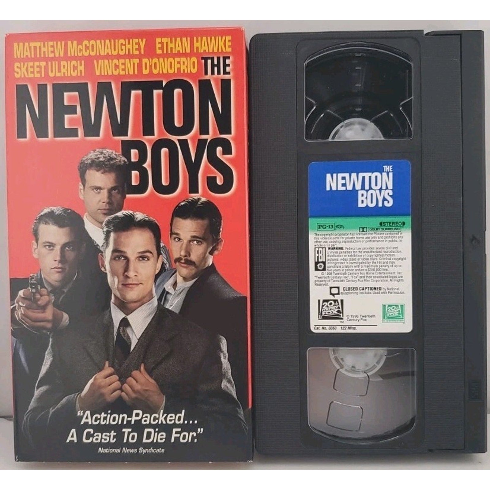 The Newton Boys (VHS, 1998)