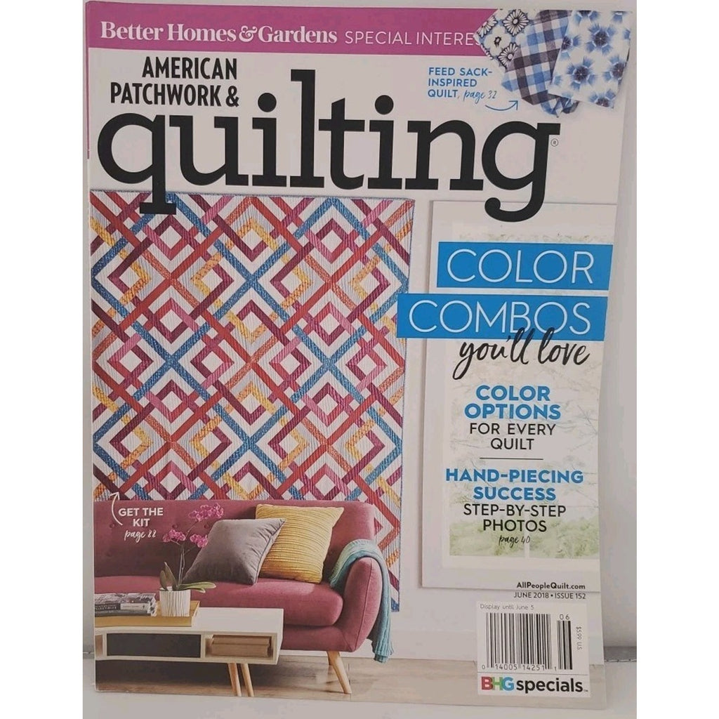 American Paperwork & Quilting Magazine June 2018