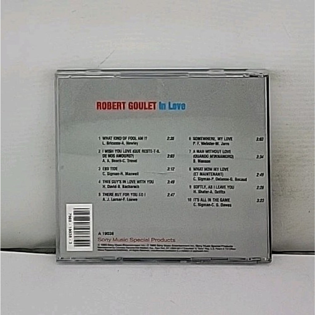 In Love by Robert Goulet (CD, 1995)