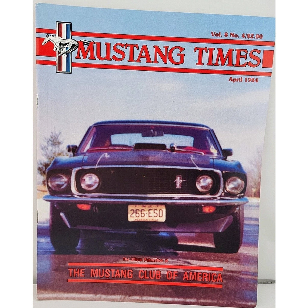 Mustang Times 1984 April Magazine