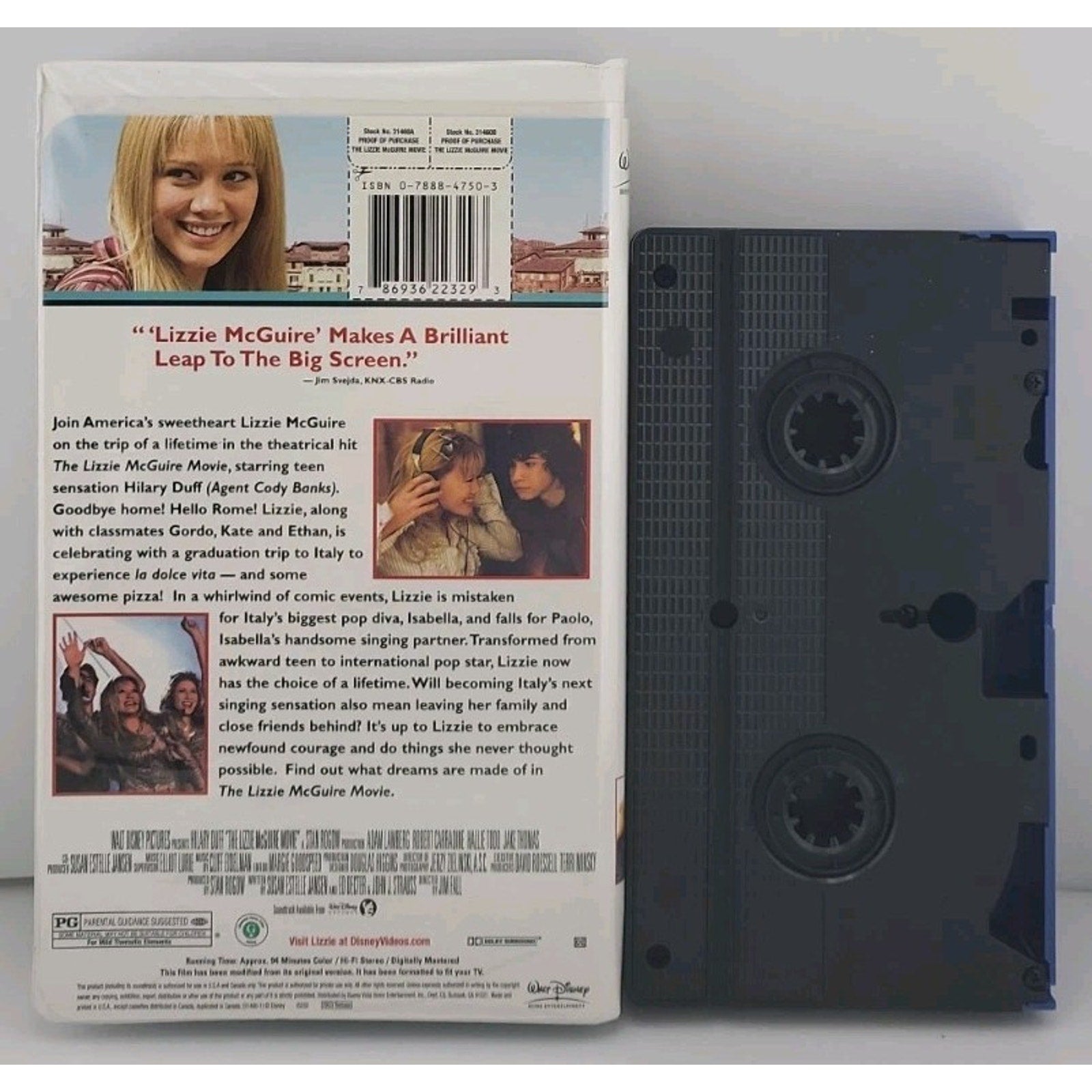 The Lizzie McGuire Movie (VHS, 2003)