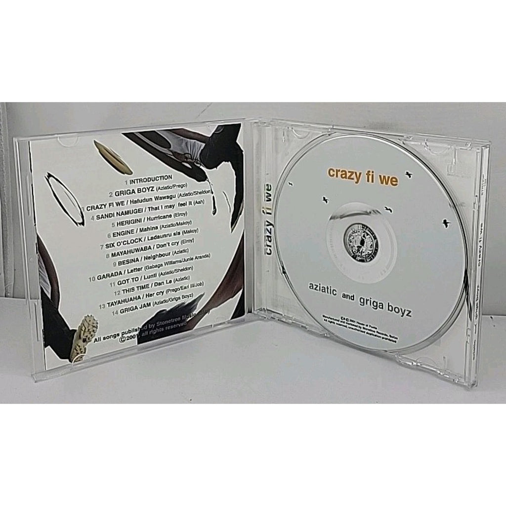Aziatic And Griga Boyz: Crazy Fi We CD