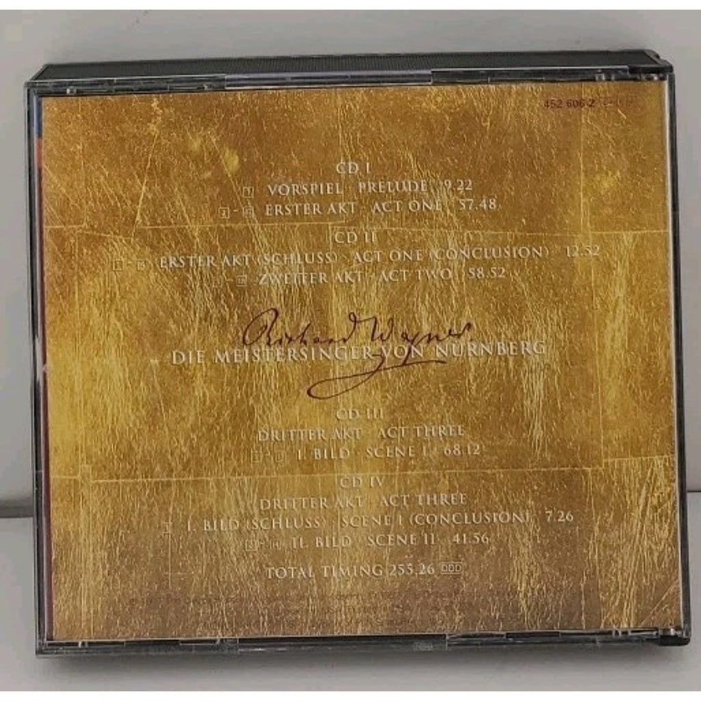 CD 1&3 ONLY Wagner Die Meistersinger Von Nurnberg - Sir Georg Solti