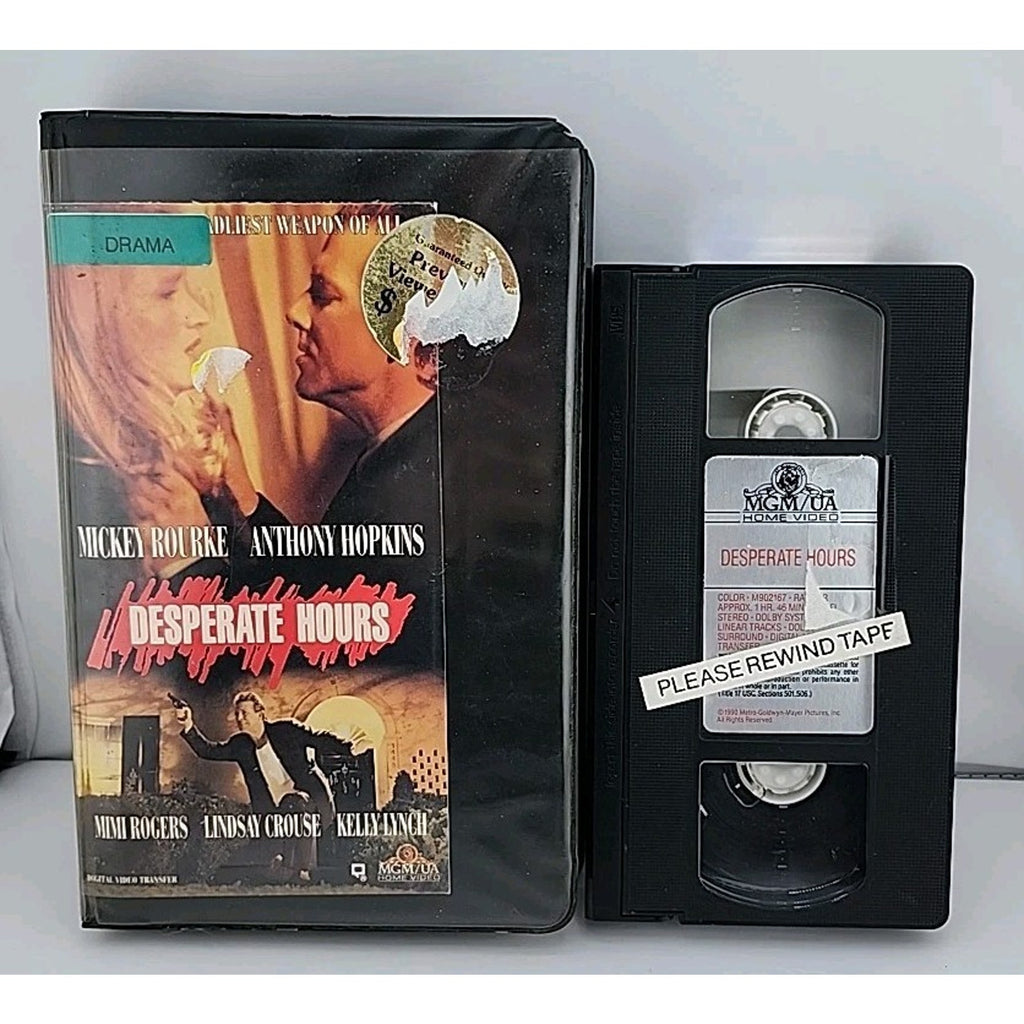 The Desperate Hours (VHS, 1991)
