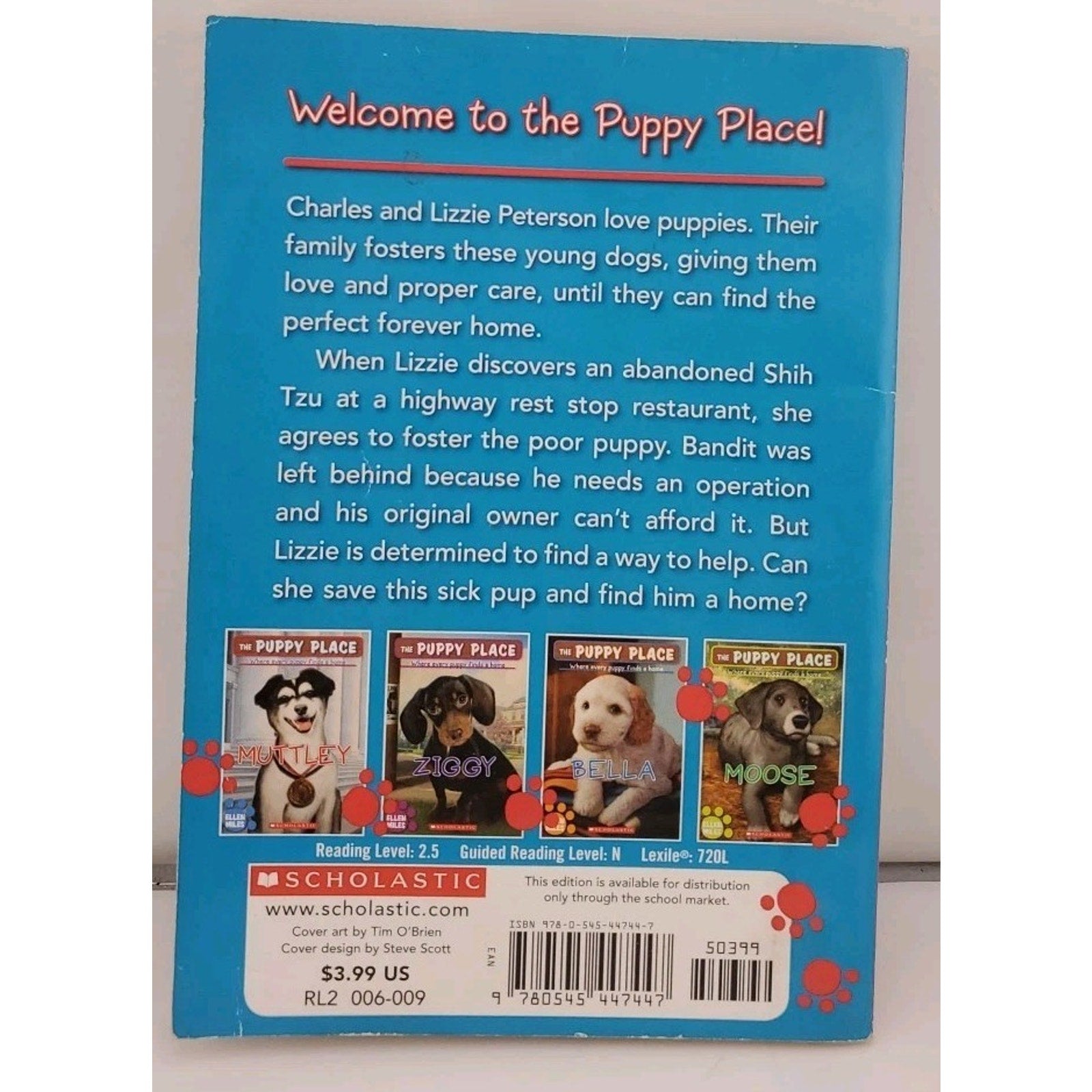 The Puppy Place: Bandit by Ellen Miles (2011, Paperback)