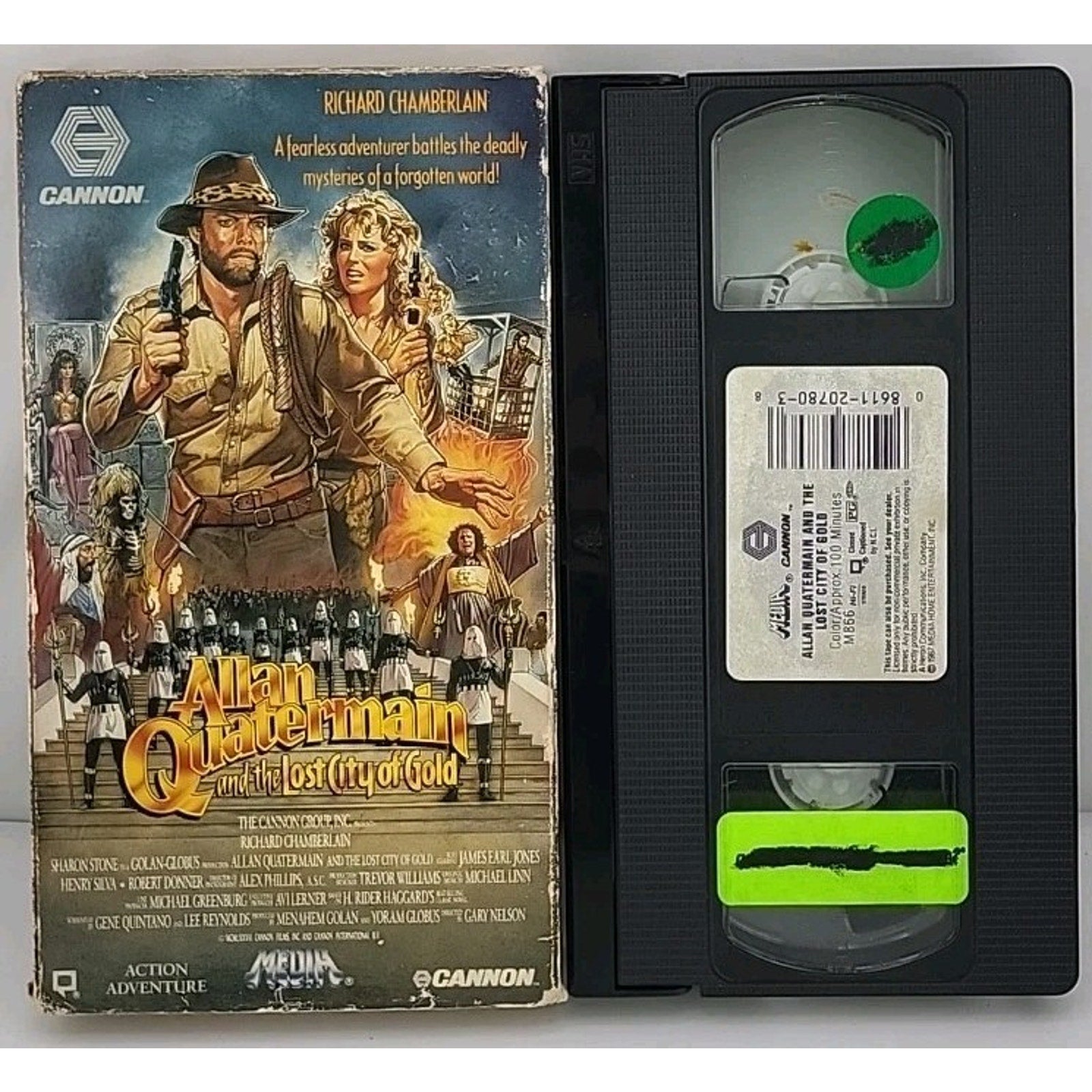 Allan Quatermain and the Lost City of Gold (VHS)