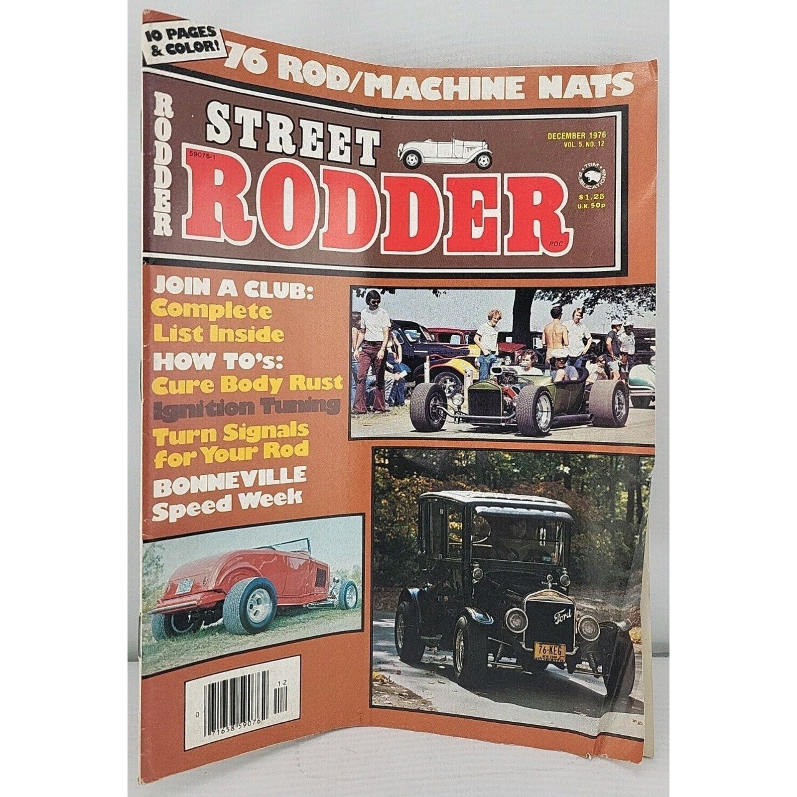 Street Rodder Magazine December 1976 Vol. 5 No. 12