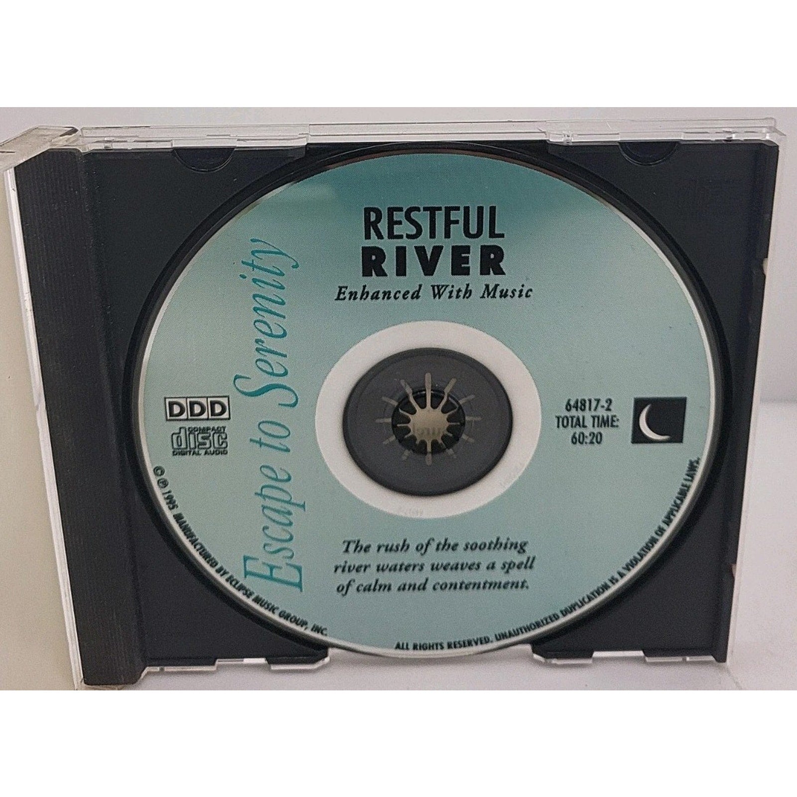 Serenity/Restful River by Escape To Serenity (CD, Oct-1997, BCI-Eclipse...
