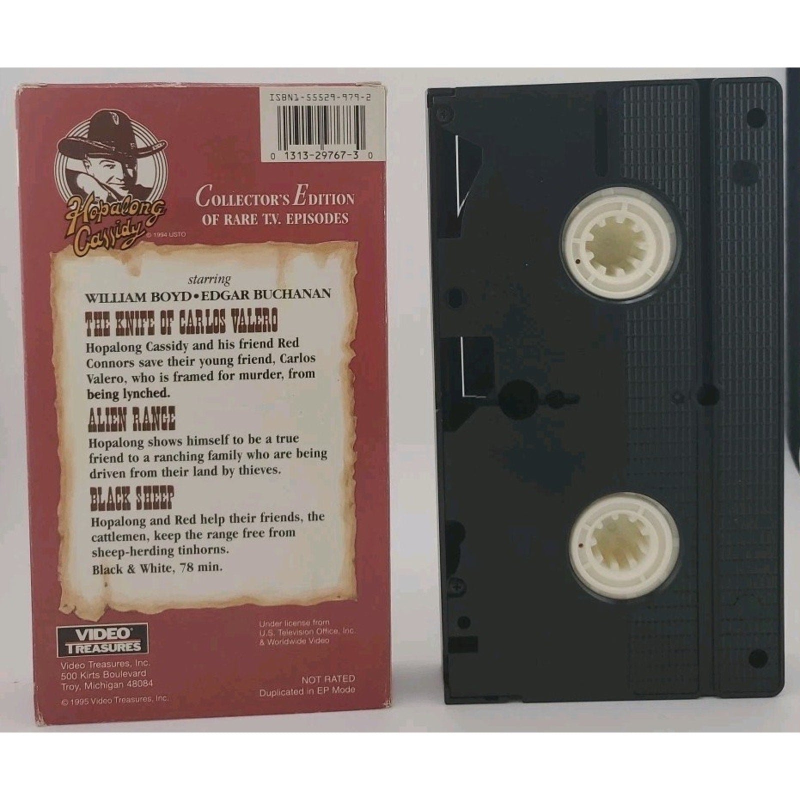 Hopalong Cassidy Episodes The Knife Of Carlos Valero (VHS)